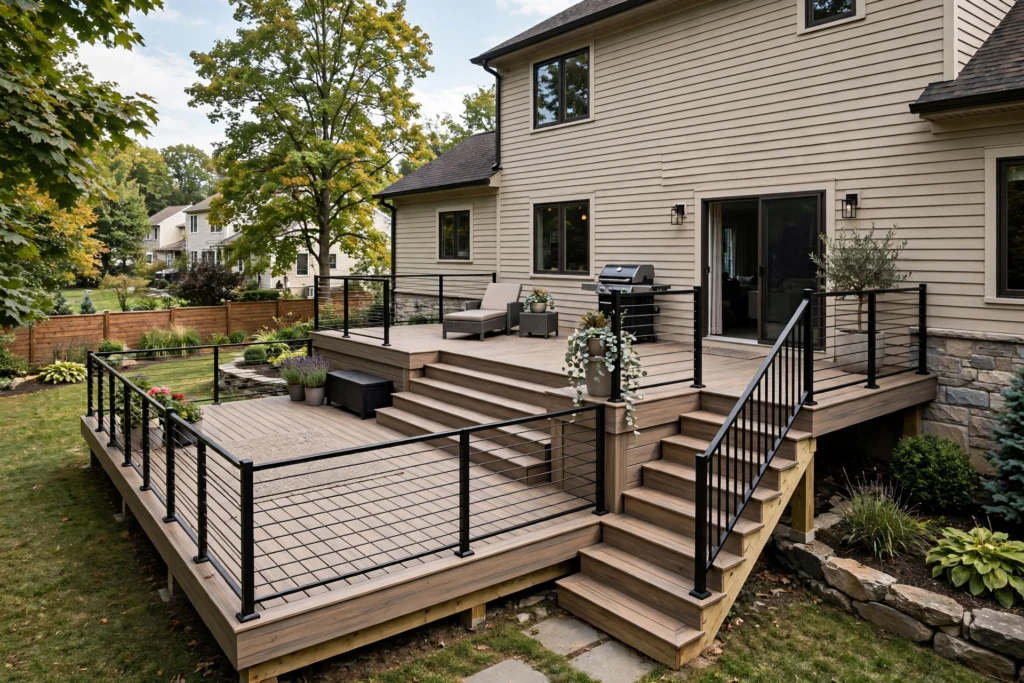 Illustrative image for what affects the cost of a new deck?