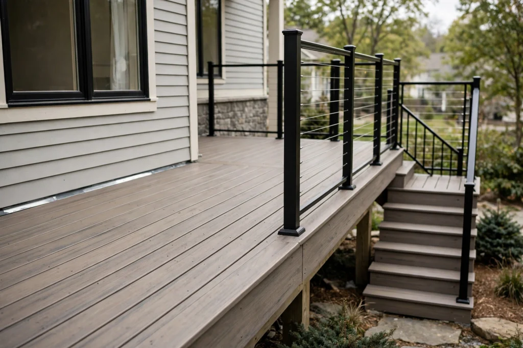 Residential deck image for deck building faqs